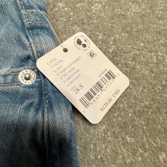 We the Free People NWT Avalon Drapey Flare Jeans Sz 28 Short Oversized Baggy - Picture 11 of 15